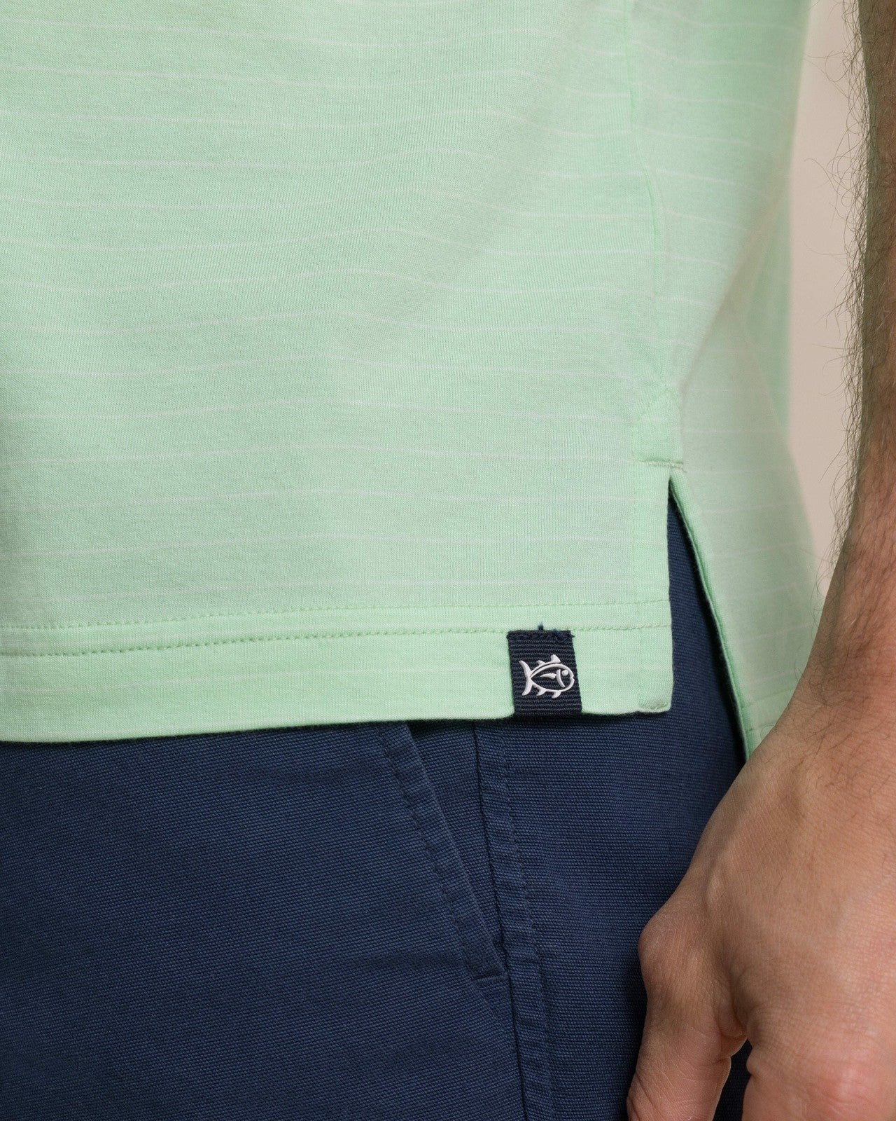 Southern Tide The Seaport Kinston Stripe Polo For Men|Sale
