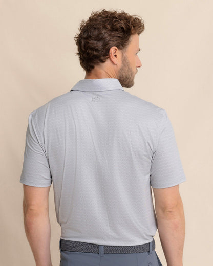 Southern Tide Driver ST Geo Printed Polo For Men|Sale