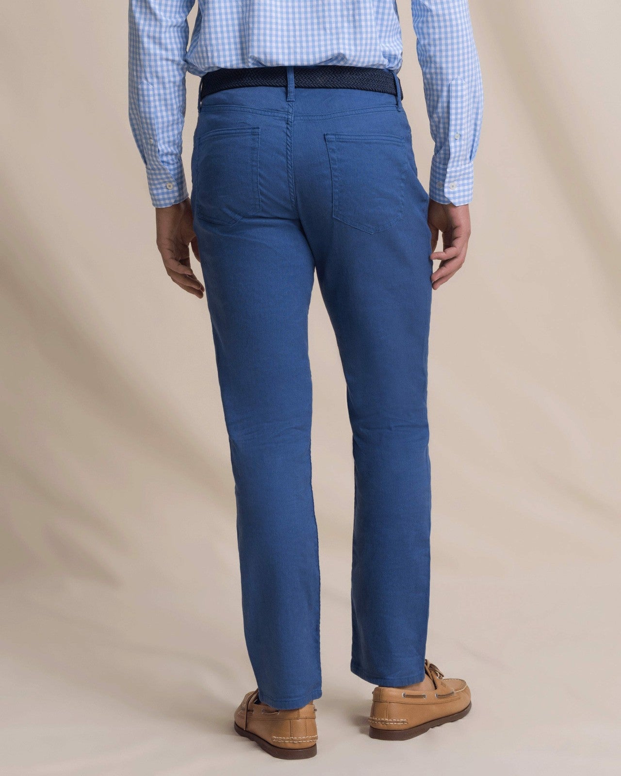 Southern Tide Bluewater Five Pocket Pant - Nautical Blue For Men|Sale