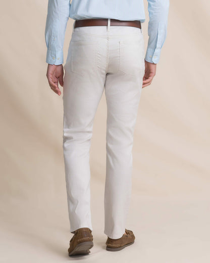 Southern Tide Bluewater Five Pocket Pant - Stone For Men|Sale