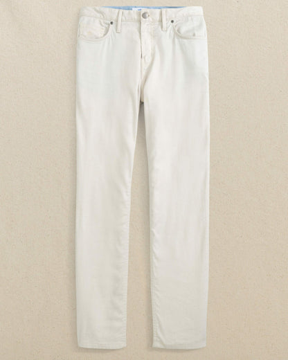 Southern Tide Bluewater Five Pocket Pant - Stone For Men|Sale