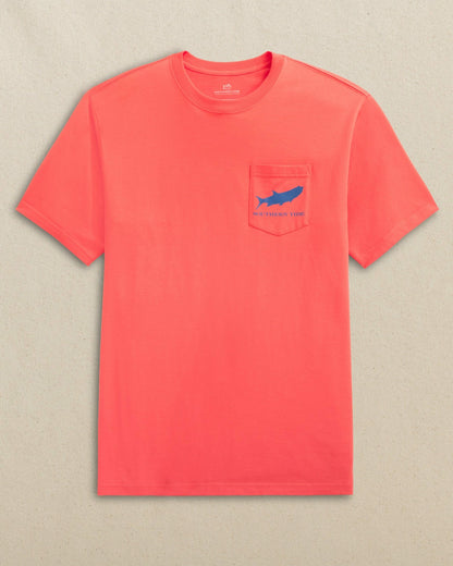 Southern Tide Tarpon Coastal Fishing Short Sleeve T-Shirt For Men|Sale