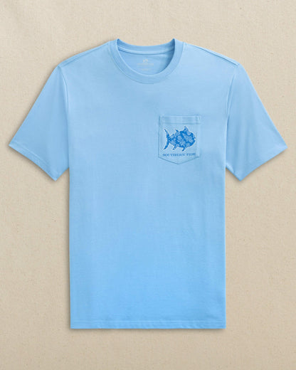 Southern Tide Pineapple Parade Skipjack Short Sleeve T-Shirt For Men|Sale