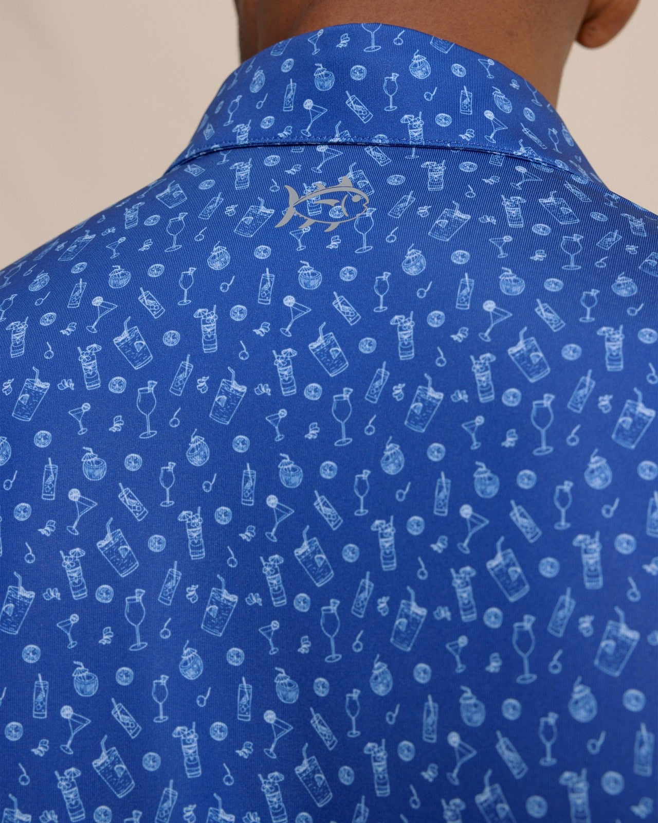 Southern Tide Driver Pour Decisions Printed Polo For Men|Sale