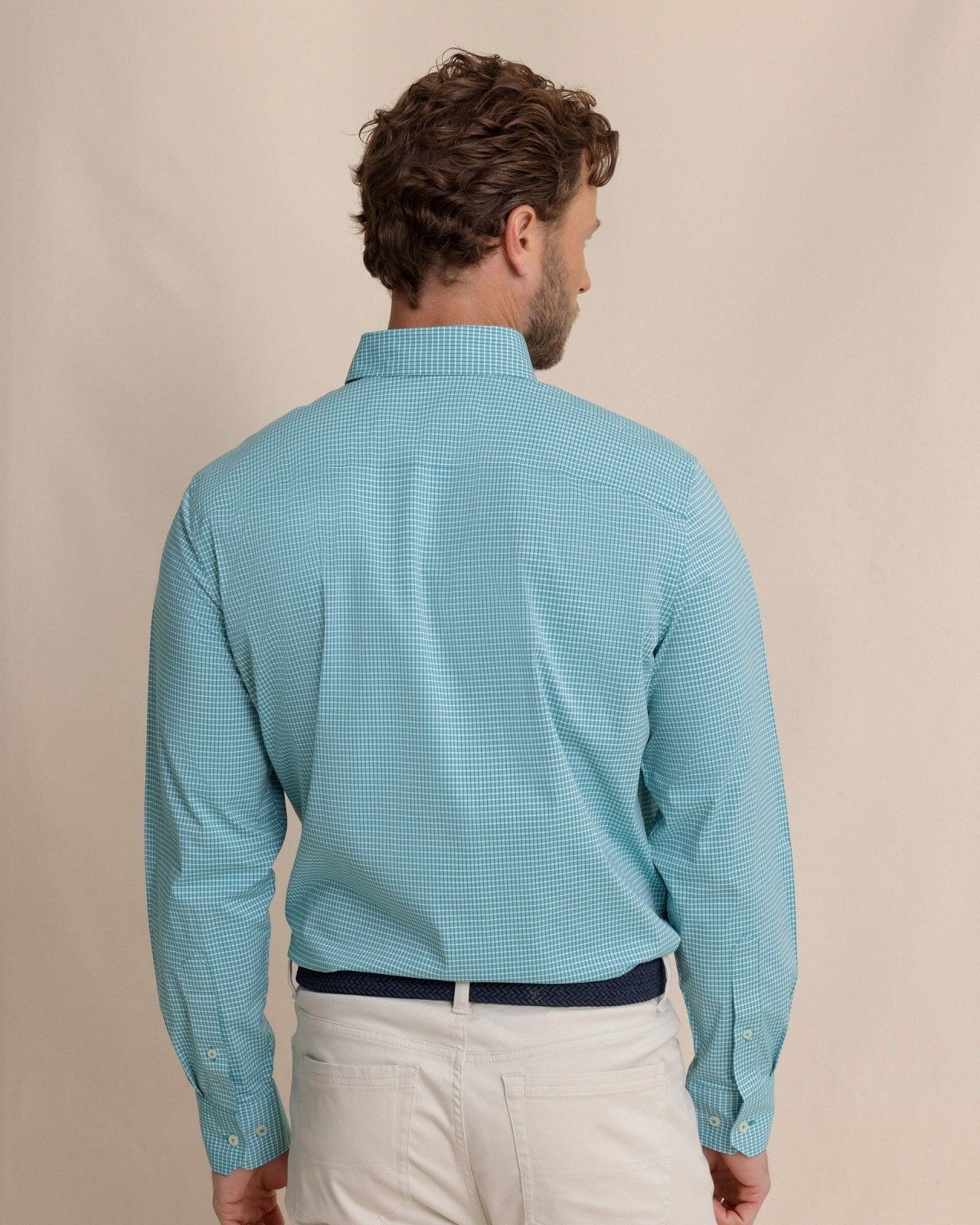 Southern Tide Crofton Plaid Charleston Sport Shirt - Spruce For Men|Sale