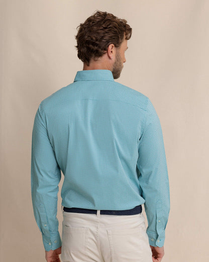 Southern Tide Crofton Plaid Charleston Sport Shirt - Spruce For Men|Sale