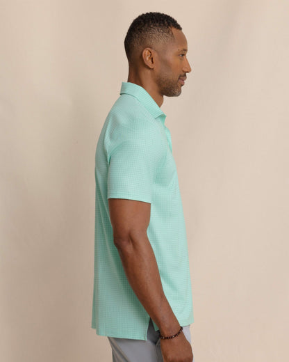 Southern Tide Driver Spring Geo Printed Polo For Men|Sale