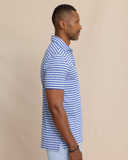 Southern Tide Driver Ocean Hill Stripe Polo For Men|Sale