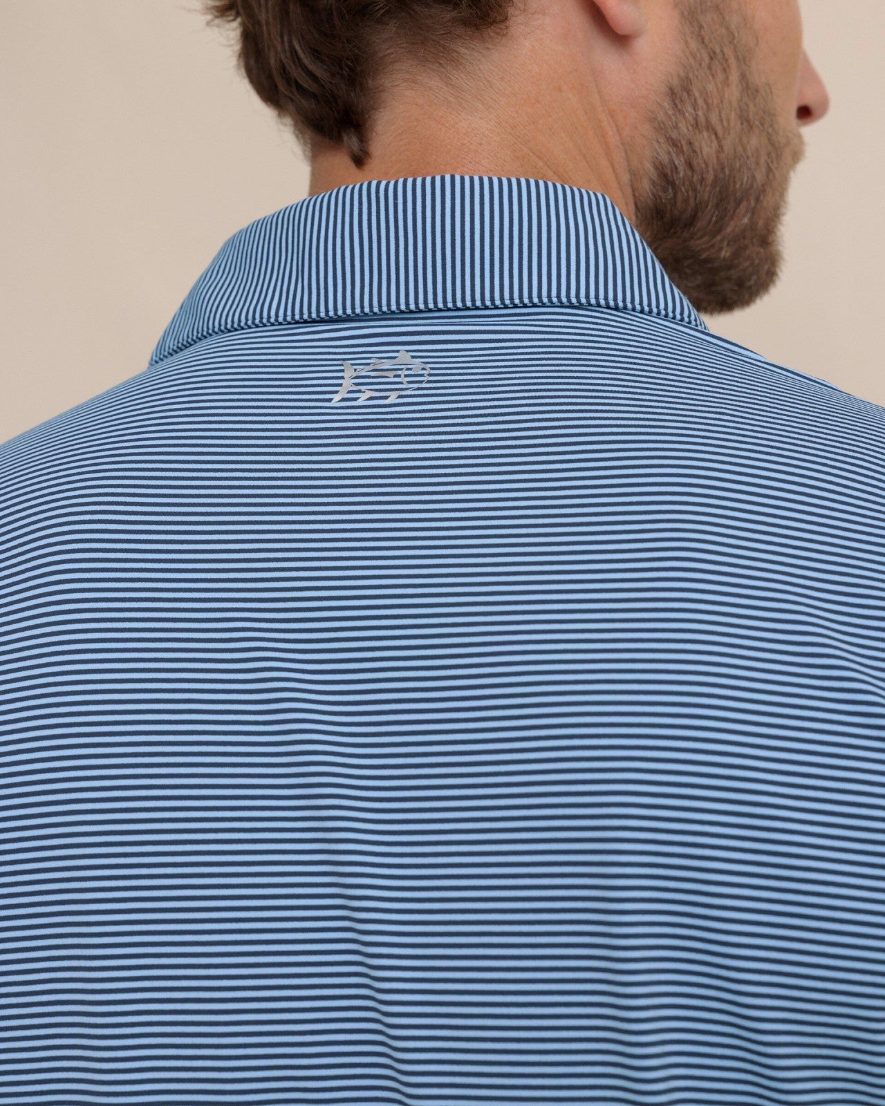 Southern Tide brrr°® Meadowbrook Stripe Polo - Ocean Channel For Men|Sale