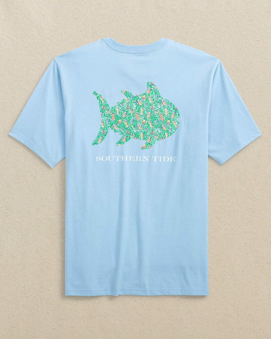 Southern Tide Skipjack Cocktail Fill Short Sleeve T-Shirt For Men|Sale