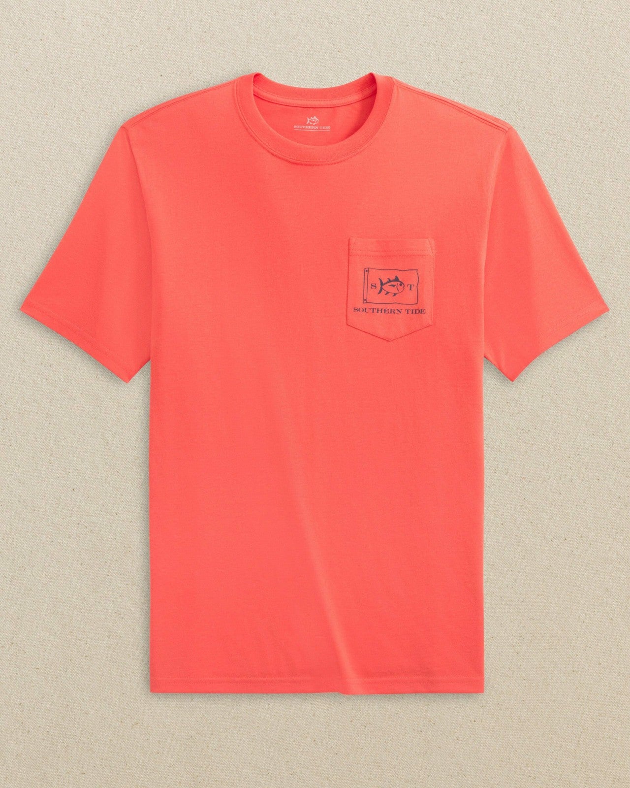 Southern Tide Into the Deep Short Sleeve T-Shirt For Men|Sale