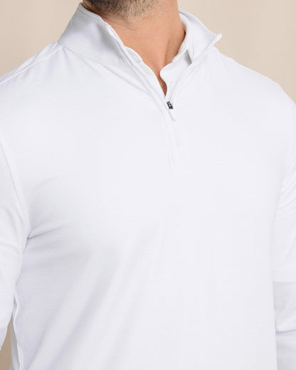 Southern Tide Cruiser ST Geo Printed Quarter Zip For Men|Sale