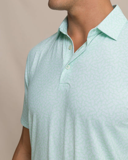 Southern Tide Driver Pineapple Parade Printed Polo For Men|Sale