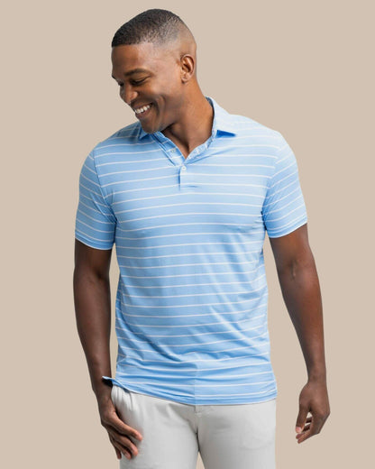 Southern Tide brrr°®-eeze Desmond Stripe Polo For Men|Sale