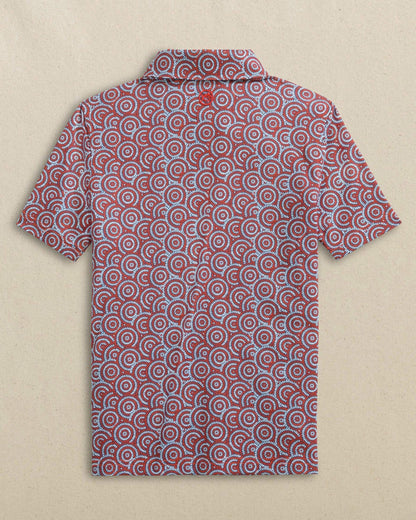 Southern Tide Boys Driver Firecracker Printed Performance Polo For Men|Kids