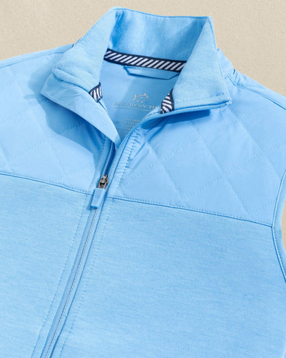 Southern Tide Boys Waterfront Quilted Vest For Men|Kids