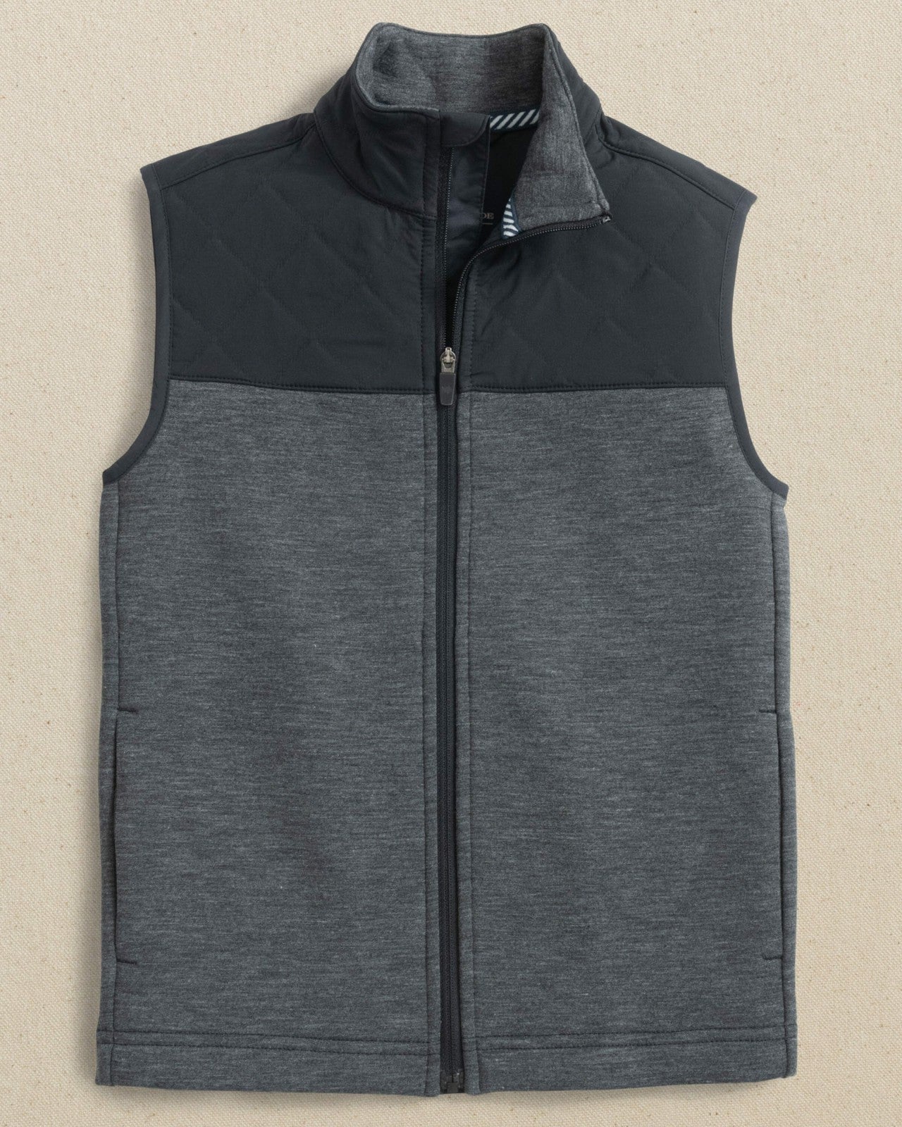 Southern Tide Boys Waterfront Quilted Vest For Men|Kids