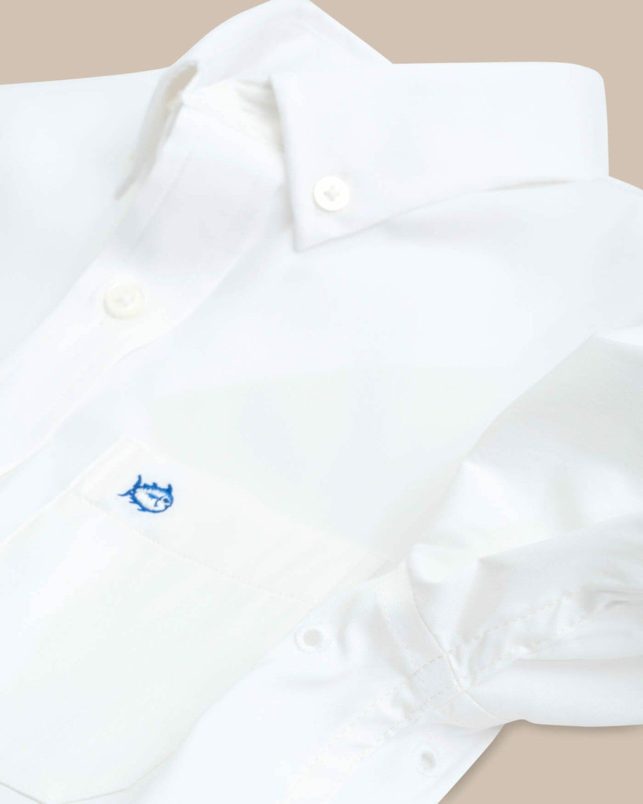 Southern Tide Boy's Intercoastal Solid Button Down Shirt For Men|Kids