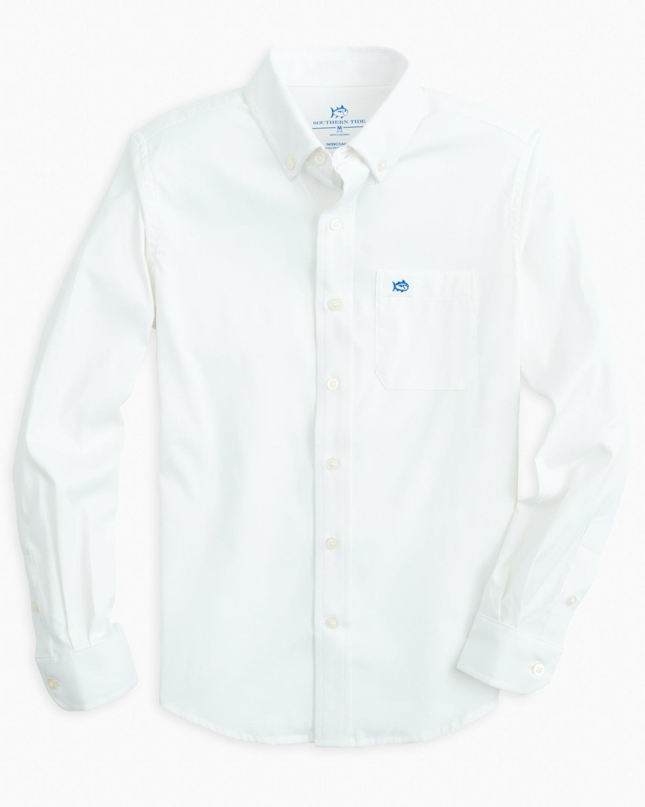 Southern Tide Boy's Intercoastal Solid Button Down Shirt For Men|Kids