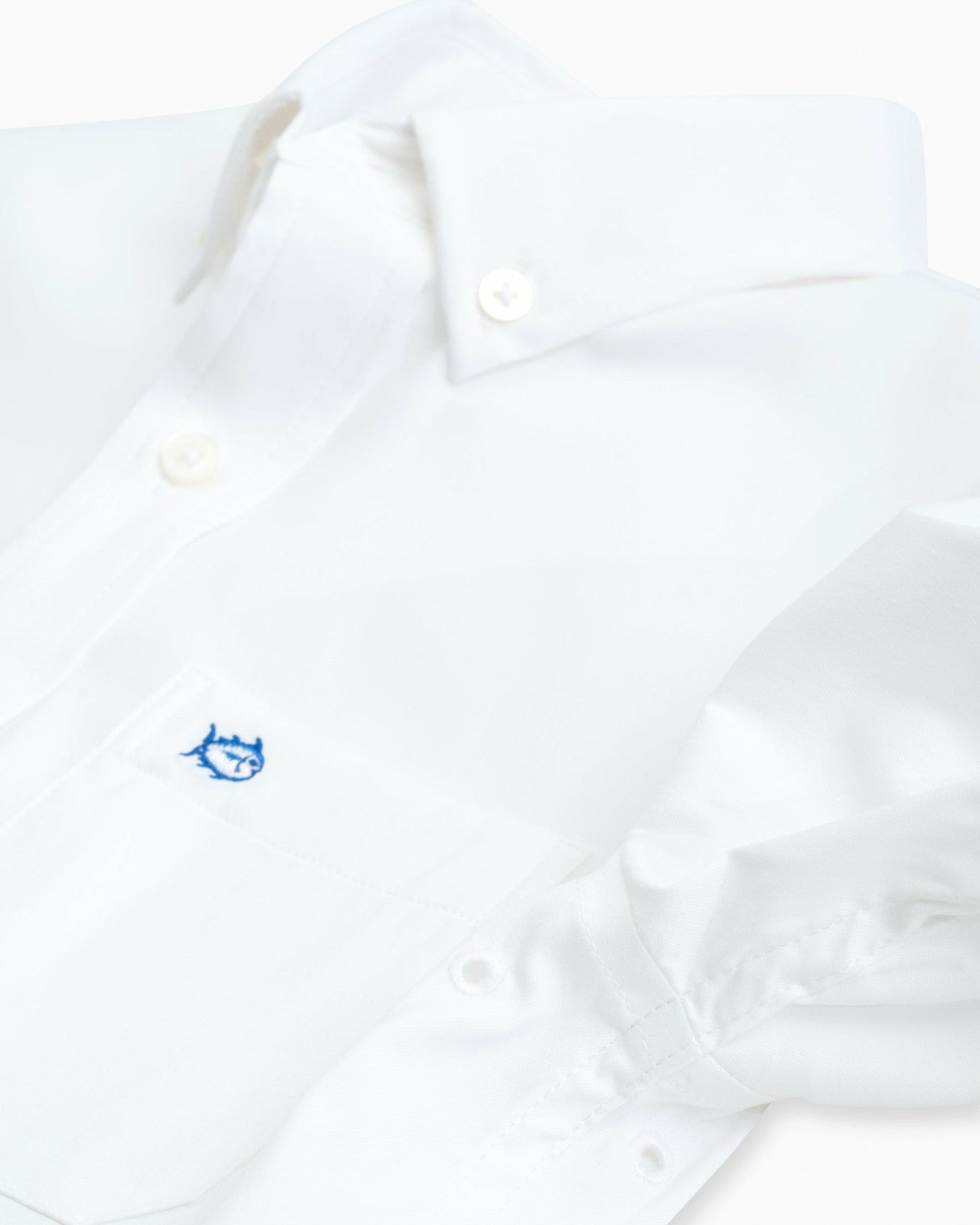 Southern Tide Boy's Intercoastal Solid Button Down Shirt For Men|Kids