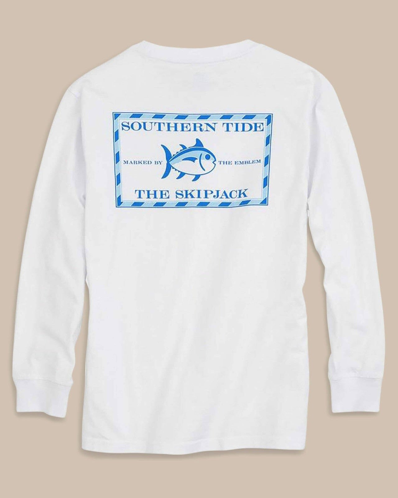 Southern Tide Kids' Graphic Tees - Long Sleeve Logo T-Shirt For Men|Kids|#N/A