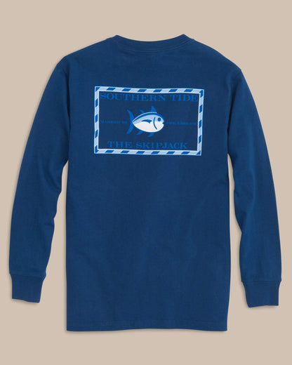 Southern Tide Kids' Graphic Tees - Long Sleeve Logo T-Shirt For Men|Kids|#N/A