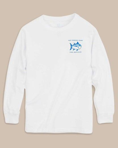 Southern Tide Kids' Graphic Tees - Long Sleeve Logo T-Shirt For Men|Kids|#N/A