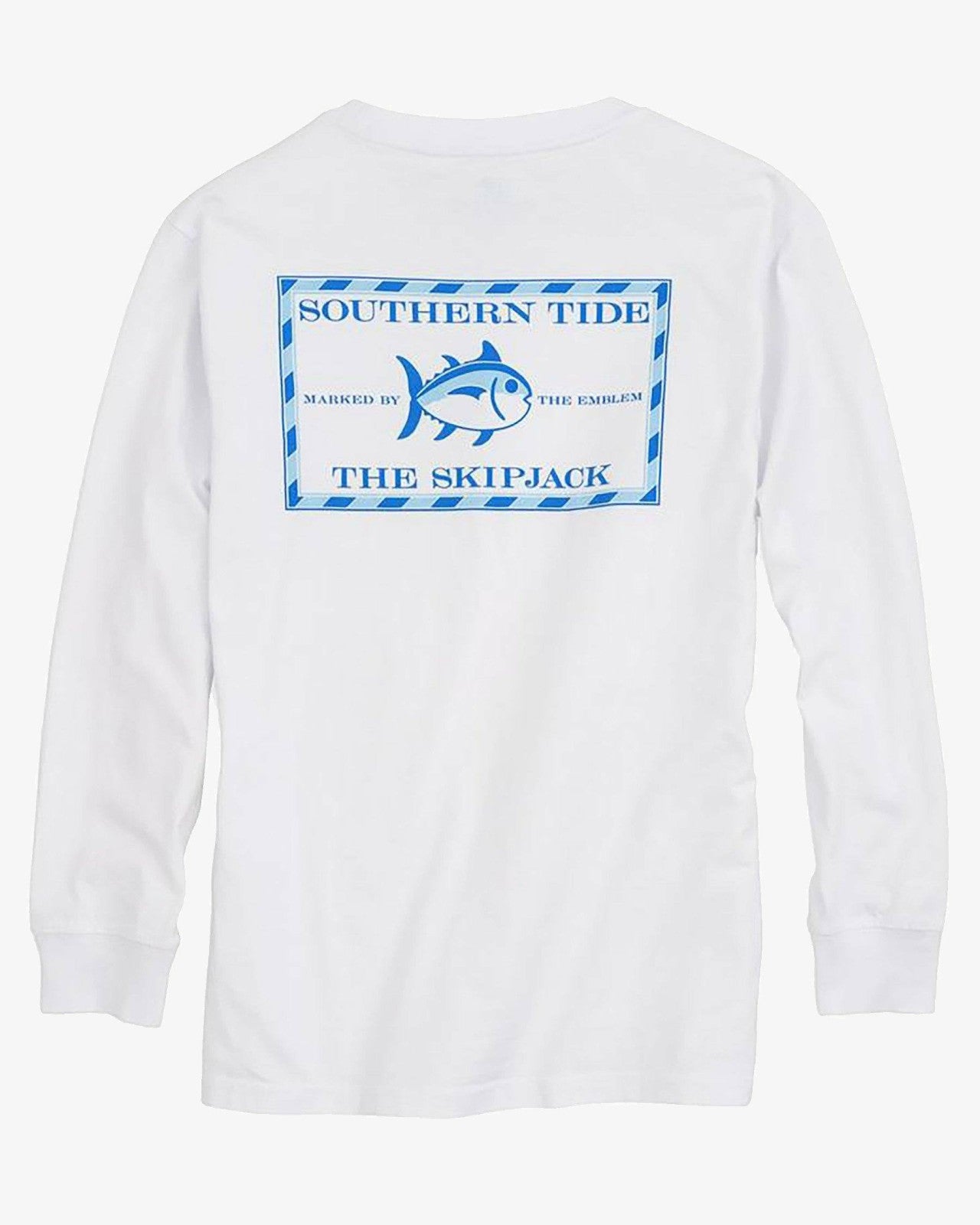 Southern Tide Kids' Graphic Tees - Long Sleeve Logo T-Shirt For Men|Kids|#N/A