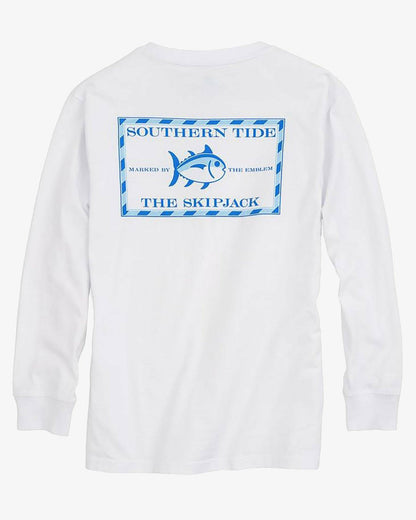 Southern Tide Kids' Graphic Tees - Long Sleeve Logo T-Shirt For Men|Kids|#N/A