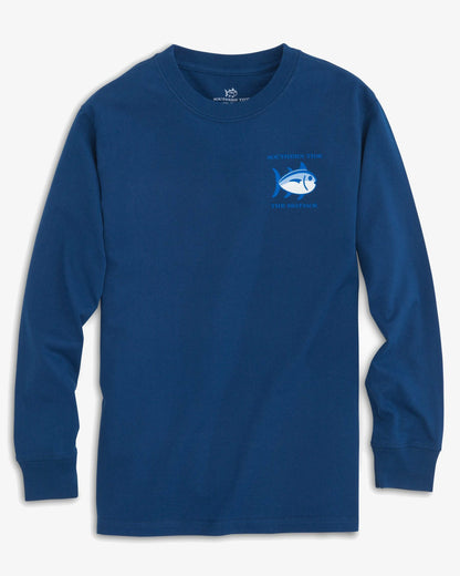 Southern Tide Kids' Graphic Tees - Long Sleeve Logo T-Shirt For Men|Kids|#N/A