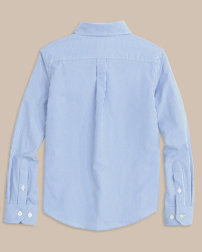 Southern Tide Youth Intercoastal Bengal Stripe Sport Shirt For Men|Kids