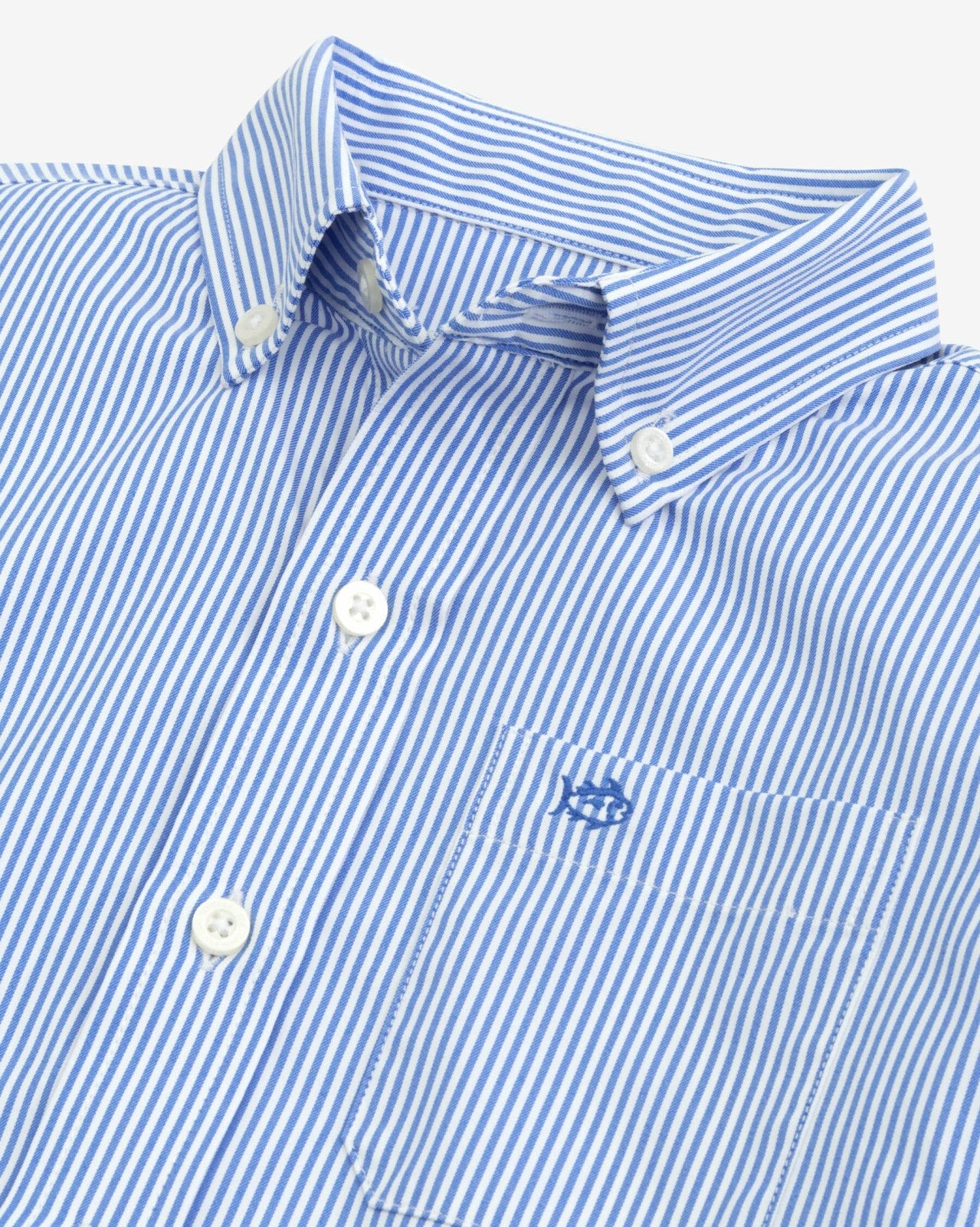 Southern Tide Youth Intercoastal Bengal Stripe Sport Shirt For Men|Kids