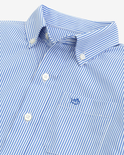 Southern Tide Youth Intercoastal Bengal Stripe Sport Shirt For Men|Kids