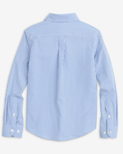 Southern Tide Youth Intercoastal Bengal Stripe Sport Shirt For Men|Kids