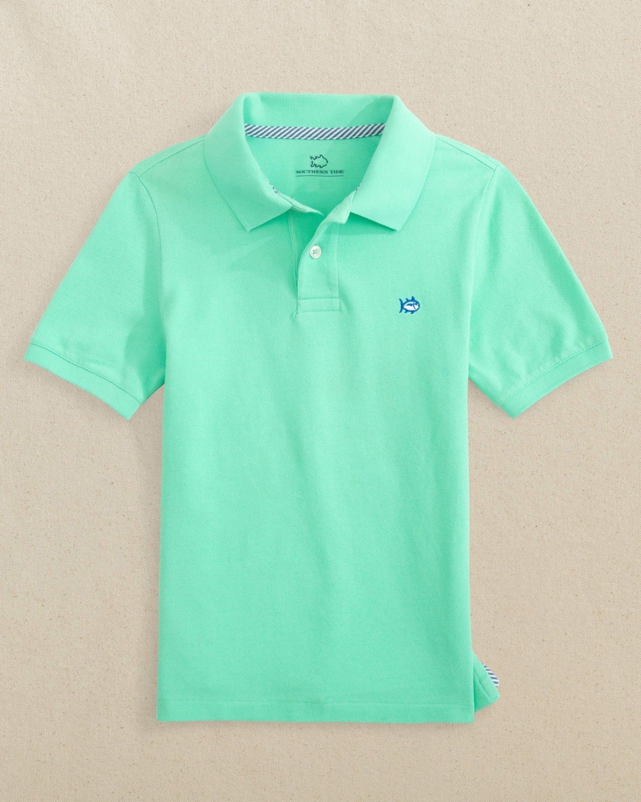 Southern Tide Boys Skipjack Cotton Polo Shirt For Men|Kids|#N/A