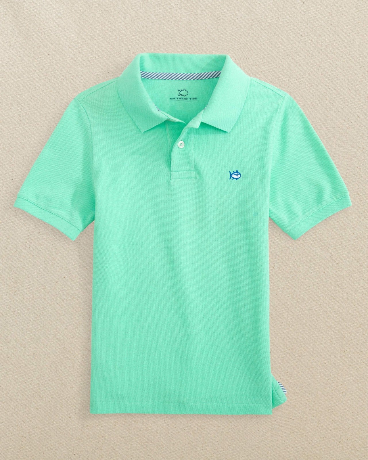 Southern Tide Boys Skipjack Cotton Polo Shirt For Men|Kids|#N/A