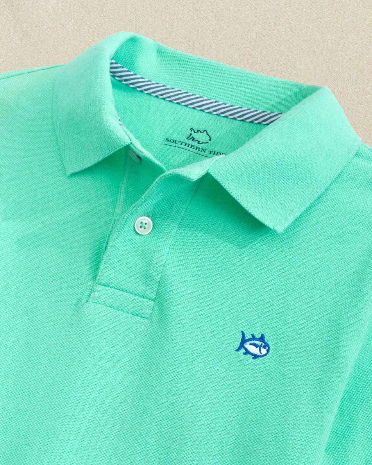 Southern Tide Boys Skipjack Cotton Polo Shirt For Men|Kids|#N/A