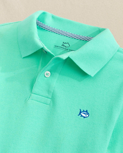 Southern Tide Boys Skipjack Cotton Polo Shirt For Men|Kids|#N/A