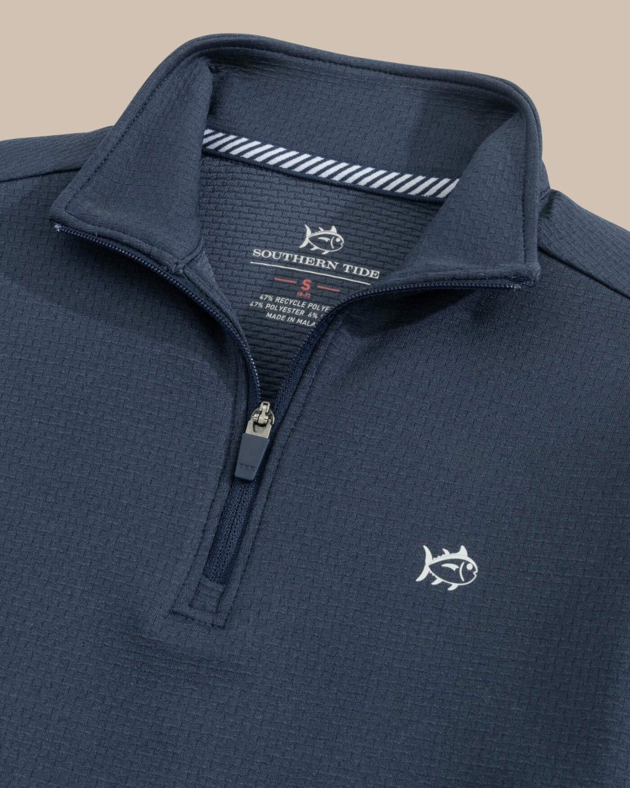 Southern Tide Boys Schooner Quarter Zip For Men|Kids