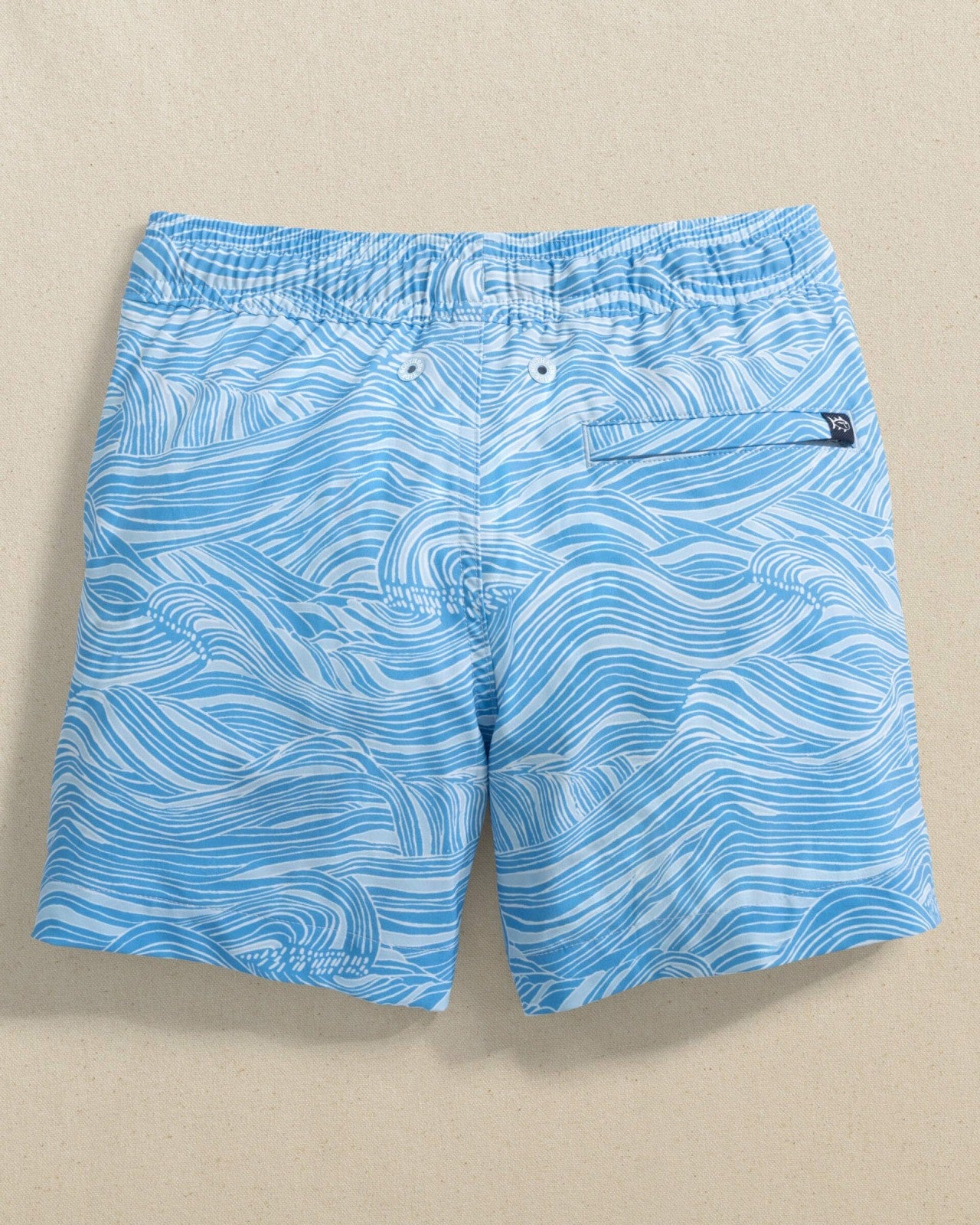 Southern Tide Boys Rolling Waves Swim Trunk For Men|Kids