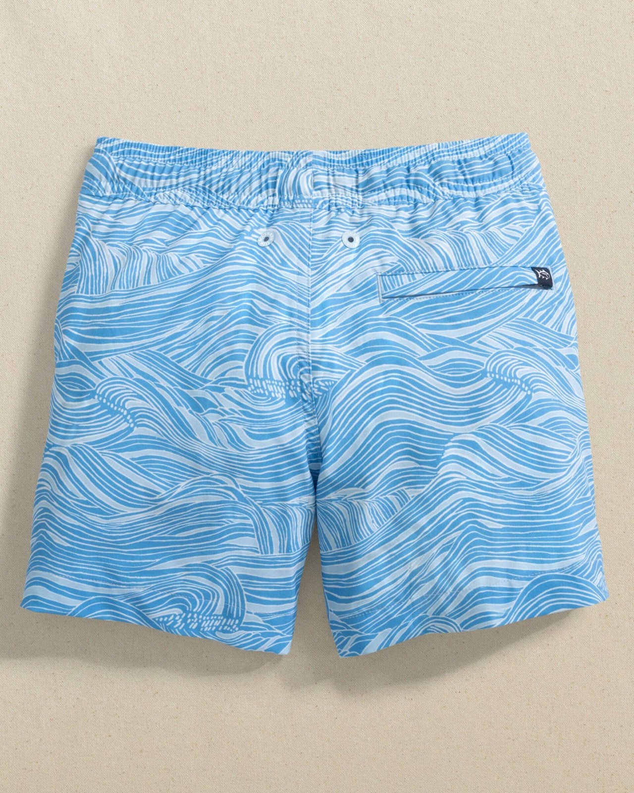 Southern Tide Boys Rolling Waves Swim Trunk For Men|Kids