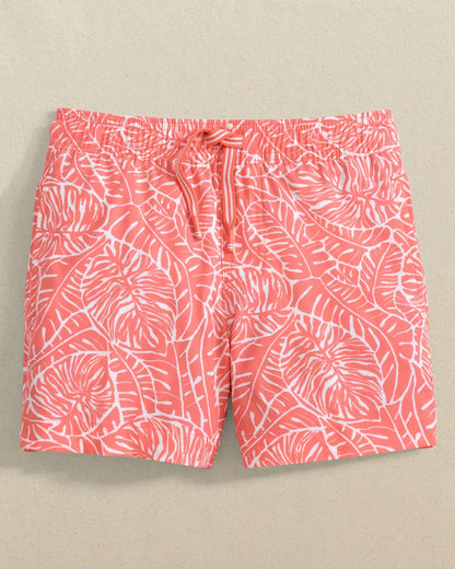 Southern Tide Boys Beach Palms Swim Trunk For Men|Kids