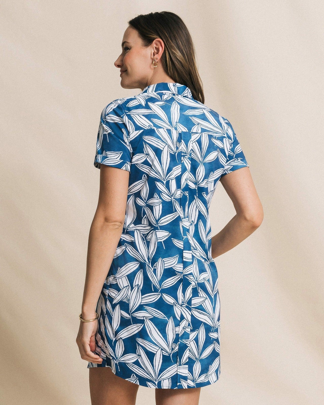 Southern Tide Kamryn Printed Performance Dress For Women