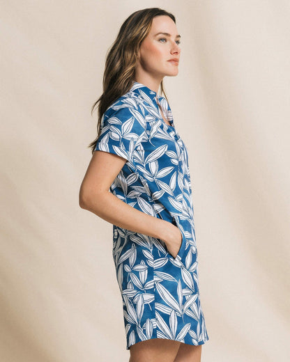 Southern Tide Kamryn Printed Performance Dress For Women
