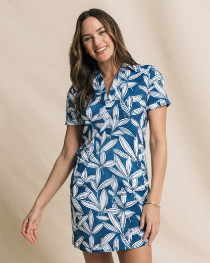 Southern Tide Kamryn Printed Performance Dress For Women