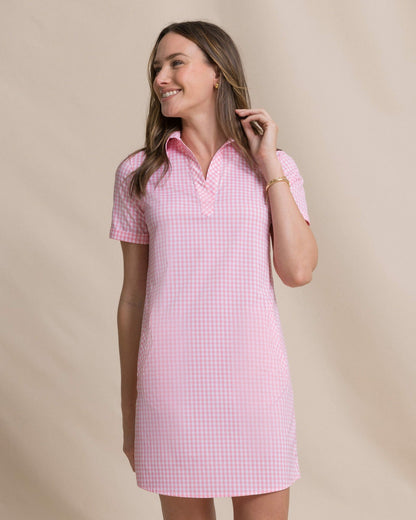 Southern Tide Kamryn Gingham Coastal Breeze® Dress For Women