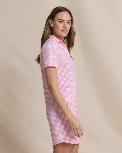 Southern Tide Kamryn Gingham Coastal Breeze® Dress For Women