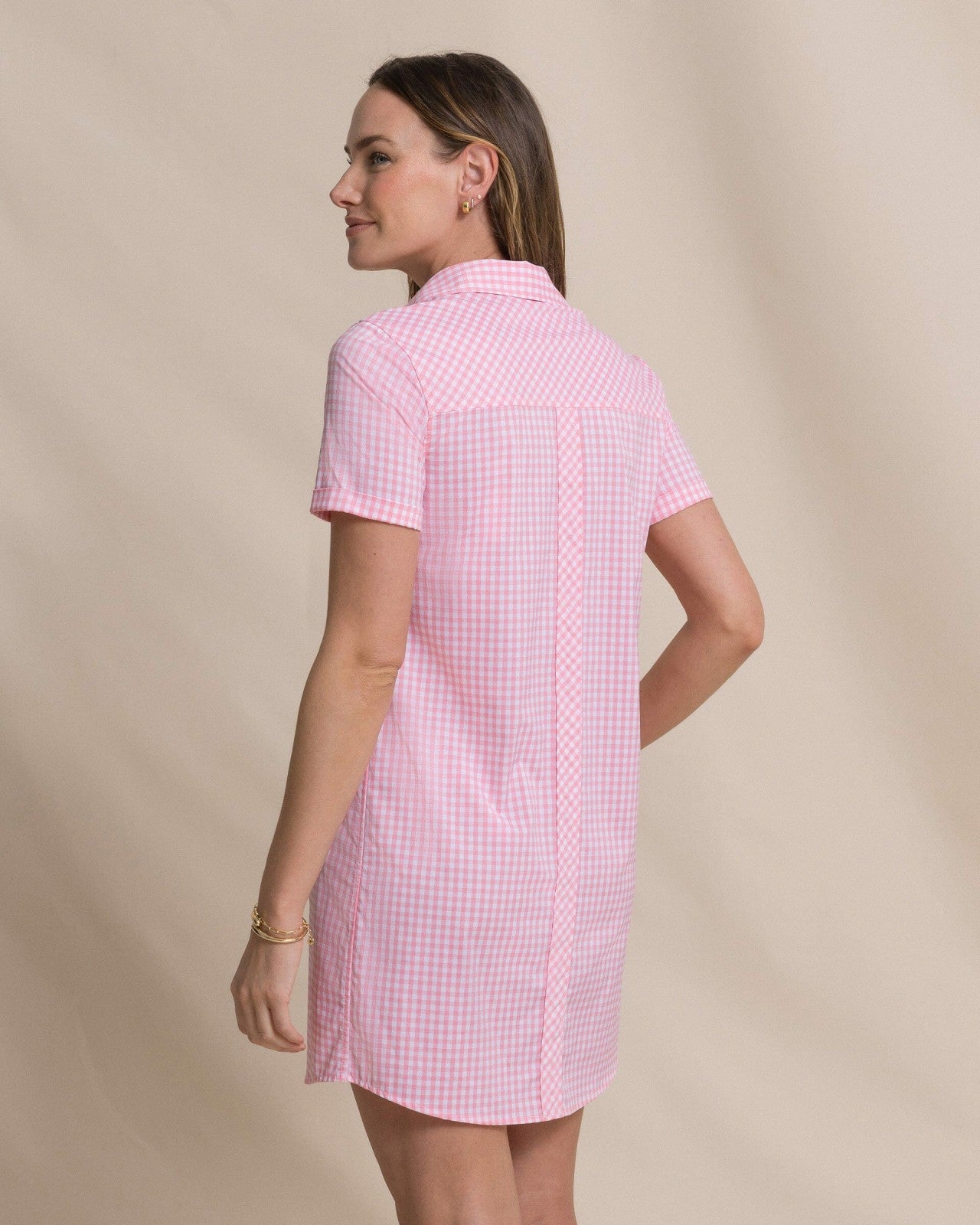 Southern Tide Kamryn Gingham Coastal Breeze® Dress For Women