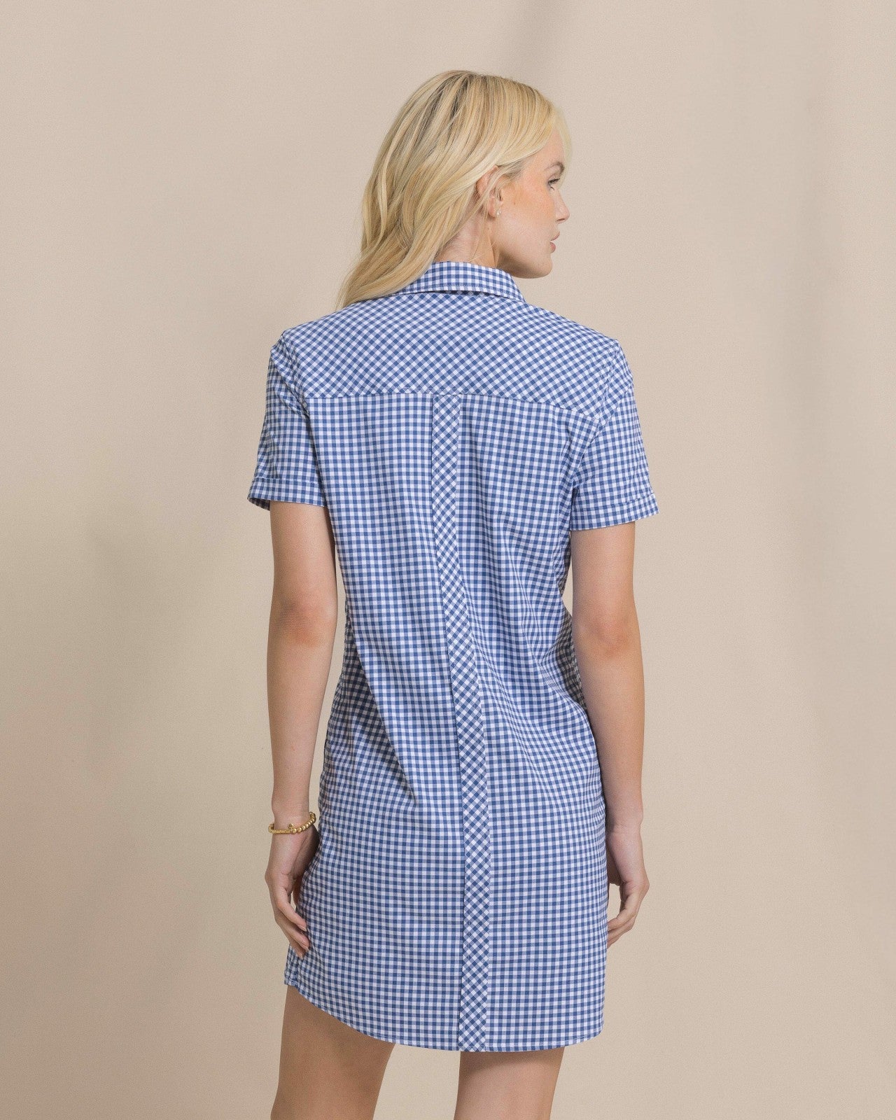 Southern Tide Kamryn Gingham Coastal Breeze® Dress For Women