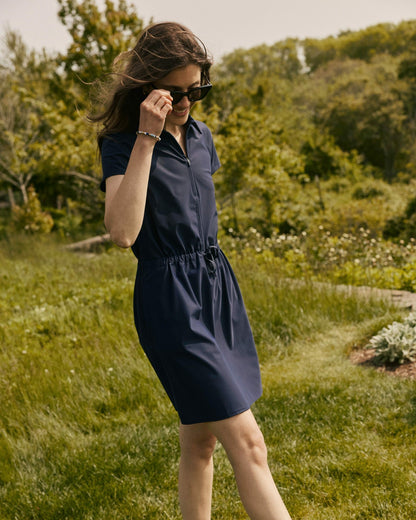 Southern Tide Bailee Short Sleeve Performance Dress For Women